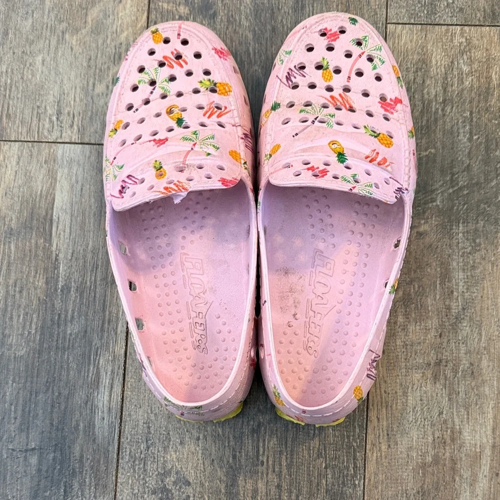 Playful Pink Kids Slip-On Slippers